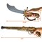 5-piece Halloween Pirate Costume Accessories for Kids, Pirate Role Play Set/Halloween Costumes for Boys/Pirate Paraphernalia